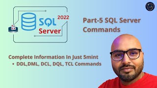 SQL Server Tutorial In Hindi | SQL Server Command | DDL DML DQL DCL TCL | P5