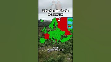 Vote to eliminate a country Part 6 #europe #map #mapping #mapper #maps #america #vote #voting