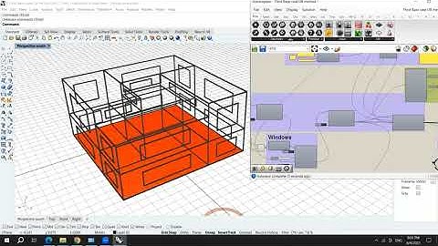 3| Ladybug & Honeybee, Check& solve adjacencies, Design building envelope windows - WWR Optimization
