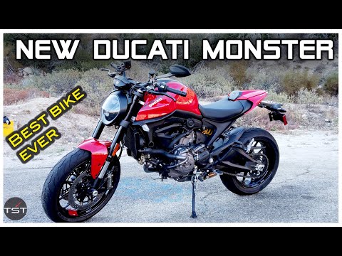 Video: We tested the new Ducati Monster: the monster of naked sports cars now has 110 hp and is more agile than ever