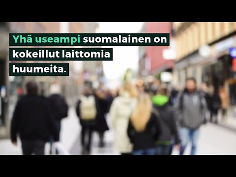 Video: Laiton Huumausaineiden Väärinkäyttö: Oireet Ja Lähteet Apua Varten