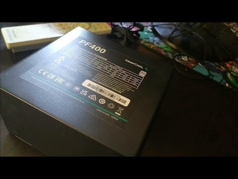 никогда не покупай блок питания deepcool pf - 400 отзыв о надёжности срок службы