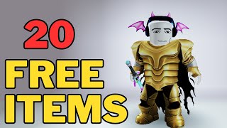 HURRY UP NEW 20 + FREE UGC ITEMS IN ROBLOX Unlock Exclusive Roblox Free Item! Limited Time Only