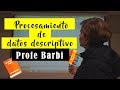 PROCESAMIENTO DE DATOS DESCRIPTIVOS | PROFE BARBI