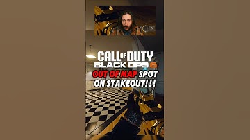 Secret OUT OF MAP spot on Black Ops 6 Map STAKEOUT! #callofduty #blackops6 #bo6 #callofdutyblackops6