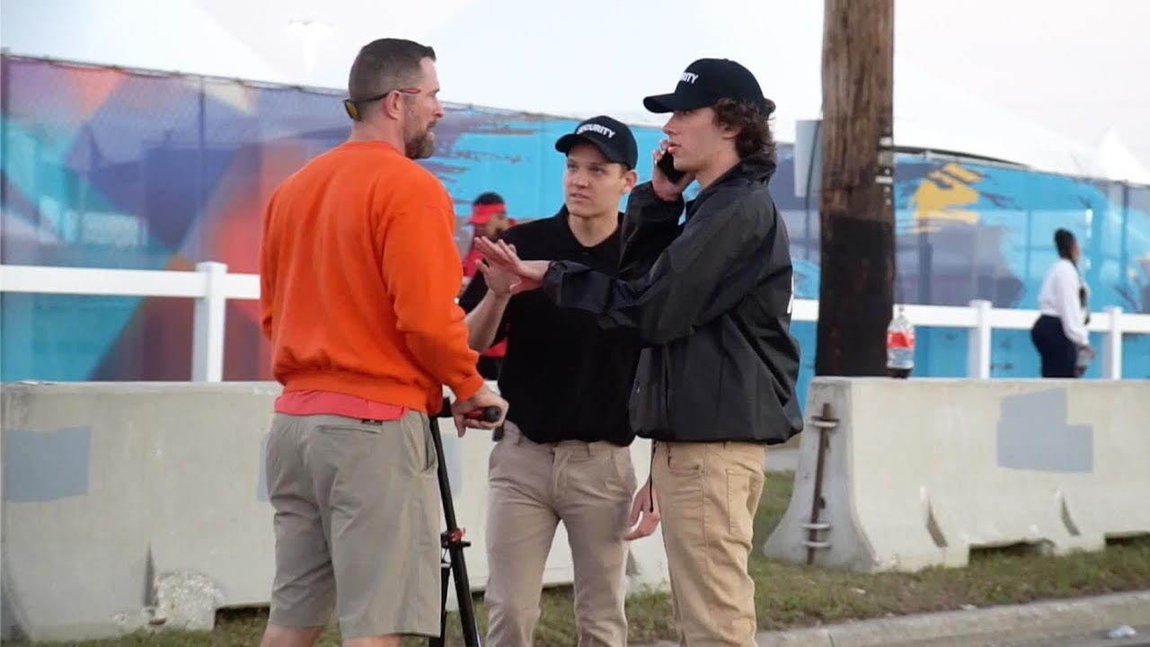 We Called Security on Him!