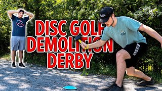 Disc Golf Demolition Derby | 4 Hole High Stake Challenge