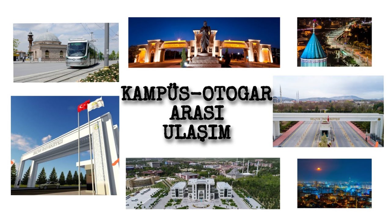 KONYA SELÇUKLU TREN GARINDAN VE OTOGARDAN TRAMVAYA NASIL GİDERİM?