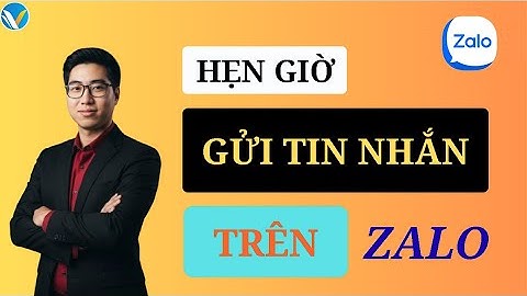 Cách Hẹn Giờ Gửi TIn Nhắn Trên Zalo | Tính Năng Lịch Trình Giúp Chăm Sóc Khách Hàng
