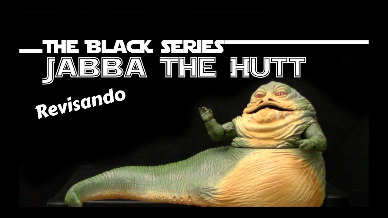 Jabba The Hutt The Black Series Figura Star Wars Hasbro en Español