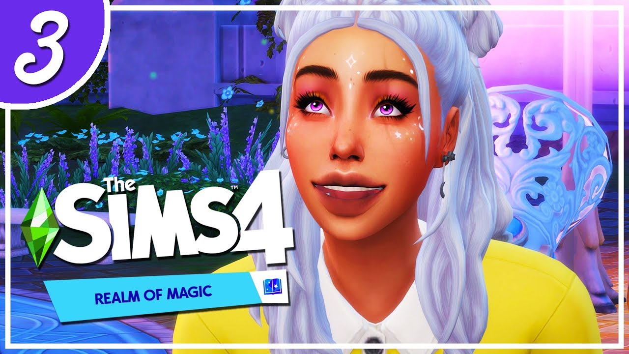 FLYING ON A BROOM 🧹// The Sims 4 Realm Of Magic 3 YouTube