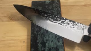 Shun Damascus Knife Sharpening