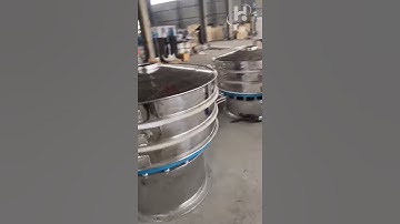 Liquid particle powder material screening vibrating screen sieving machine