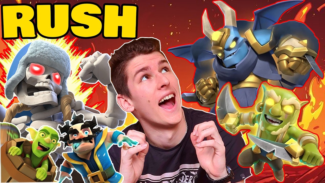 RUSH RANKED ! SURPLACE ROYALE BLOQUÉ DANS CE DARK LADDER DE BOOSTED ! CLASH ROYALE