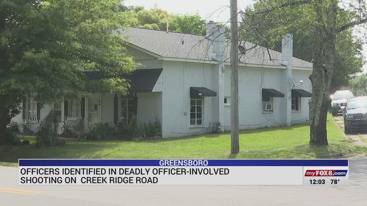 Officers involved in deadly Greensboro shooting identified - YouTube