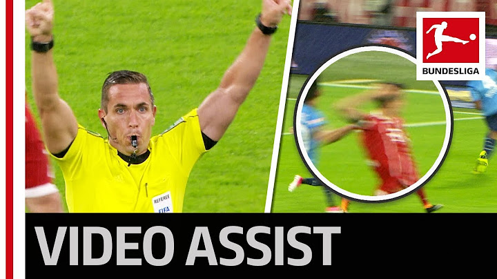 Historic Moment - First VAR Review in the Bundesliga