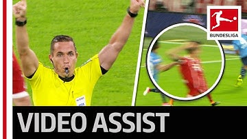 Historic Moment - First VAR Review in the Bundesliga
