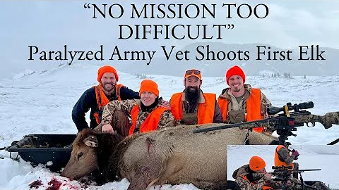 Epic Elk hunt in the National Elk Reserve in Jacks...