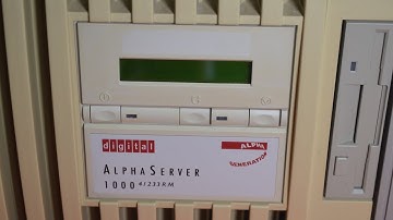 AlphaServer 1000 Repair - Part 1