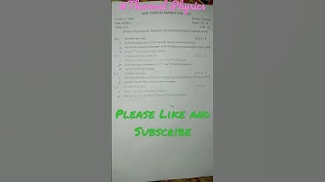 Bsc Physics Thermal Physics Question Paper