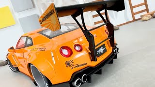 [BEST] 🔥 EPIC Unboxing & Review: Solido 1/18 Nissan GT-R (R35) Liberty Walk 2.0 in Yellow! 🚗💥#viral