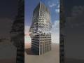 Plane Crashes into Building!!!! #satisfying #buildingsimulation #asmrteardown #gaming #destruction