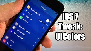 iOS 7 Jailbreak Tweak - UIColors