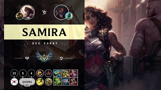 Samira ADC vs Lucian - KR Challenger Patch 14.9