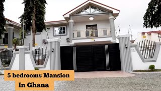 INSIDE THIS LUXURIOUS 5 BEDROOMS MANSION IN EAST LEGON, ACCRA-GHANA WILL BLOW YOUR MIND.