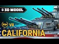 Сухой док. California — американский линкор | World of Warships