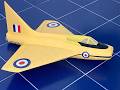 Boulton Paul P.111A for 40mm EDF - maiden flight