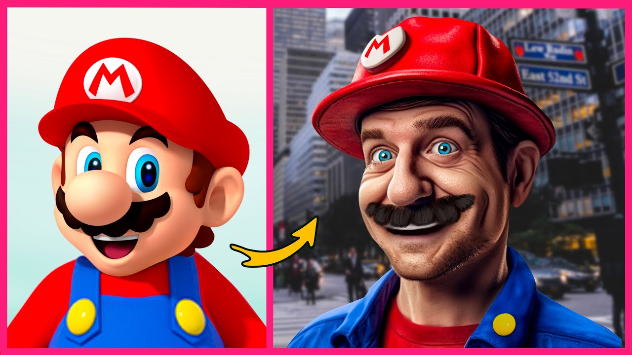 Super Mario Bros - Becoming Mario IN REAL LIFE 