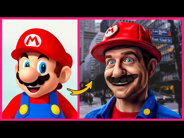 Super Mario Bros - Becoming Mario IN REAL LIFE 