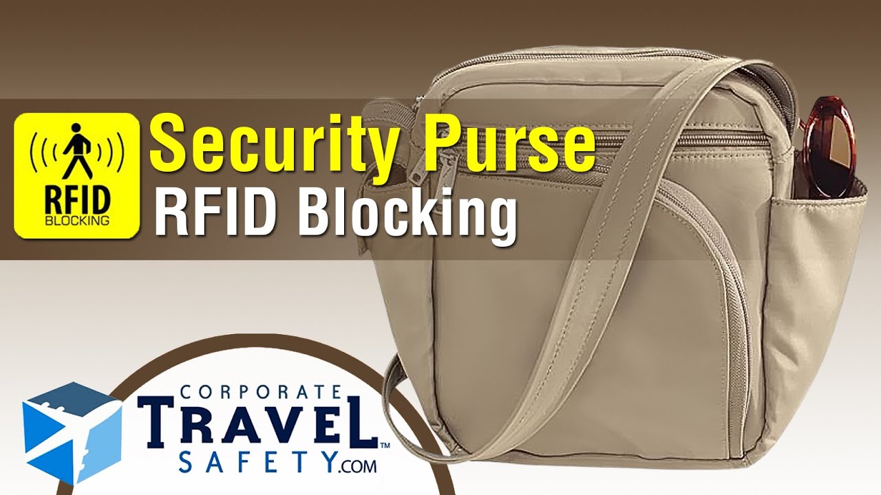 security travel purse