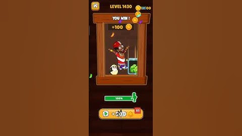 Home Pin - How To Loot? - Pull Pin Puzzle Level 1430 Walkthrough