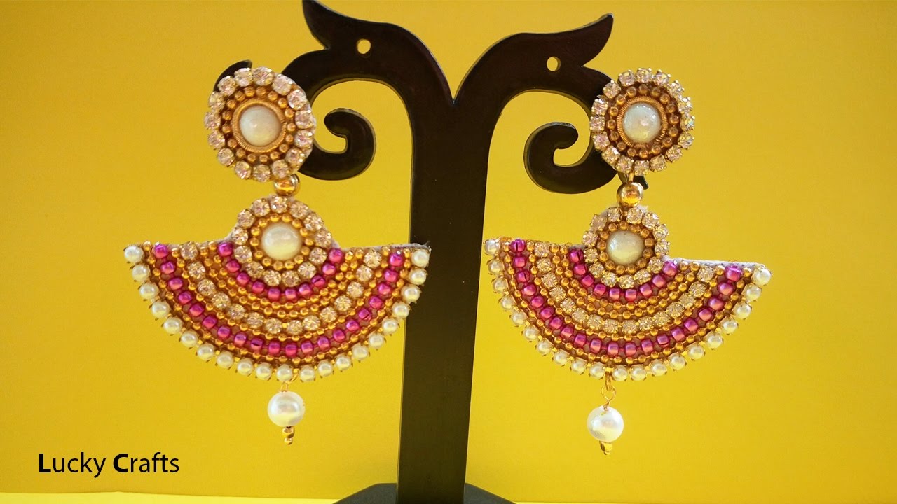 How To Make Designer Paper Earrings You How To Make Designer Paper Earrings