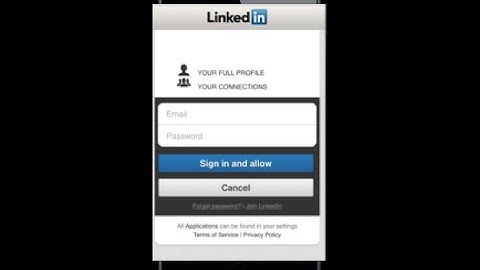 Getting started Linkedin for iOS