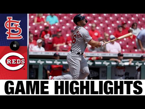 Cardinals vs. Reds Game 1 Highlights (9/1/21) | MLB Highlights