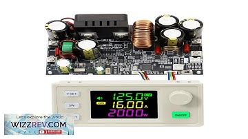 Sinilink XY12522 DC Buck Power Supply 12 140V Input 0 125V Output 2000W Power