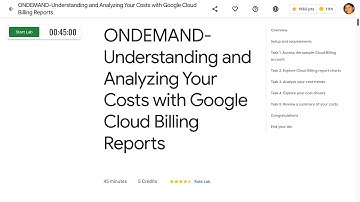 ONDEMAND Understanding and Analyzing Your Costs with Google Cloud Billing Reports