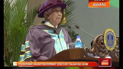 Anugerah Ijazah  Kehormat Doktor Falsafah (PHD)