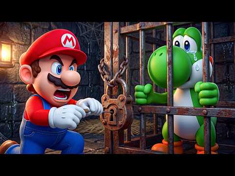 Yoshi Was Locked in a Dark Prison... Mario Rushed to Save Him 😭🔥 Super Mario Odyssey Story
