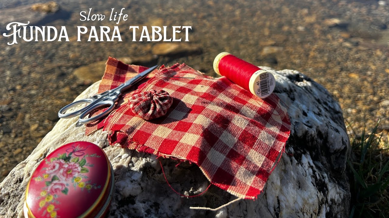 ✨✂️Cómo Hacer una Funda de Tablet Bonita y Funcional 📚