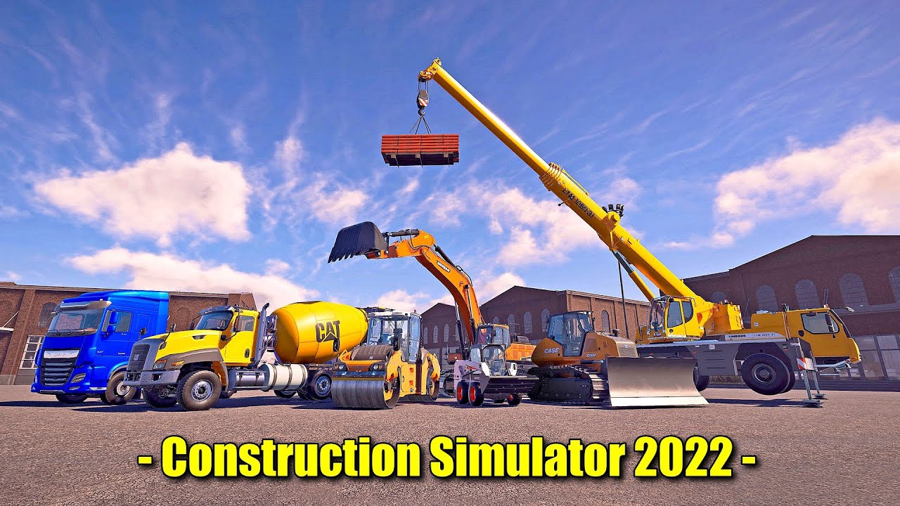 ✓Construction Simulator 2022 МЕГА СТРОЙКА , ОГРОМНАЯ БУРИЛЬНАЯ.