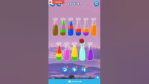 Watch This Epic Color Sorting in Water Sort Level 41!