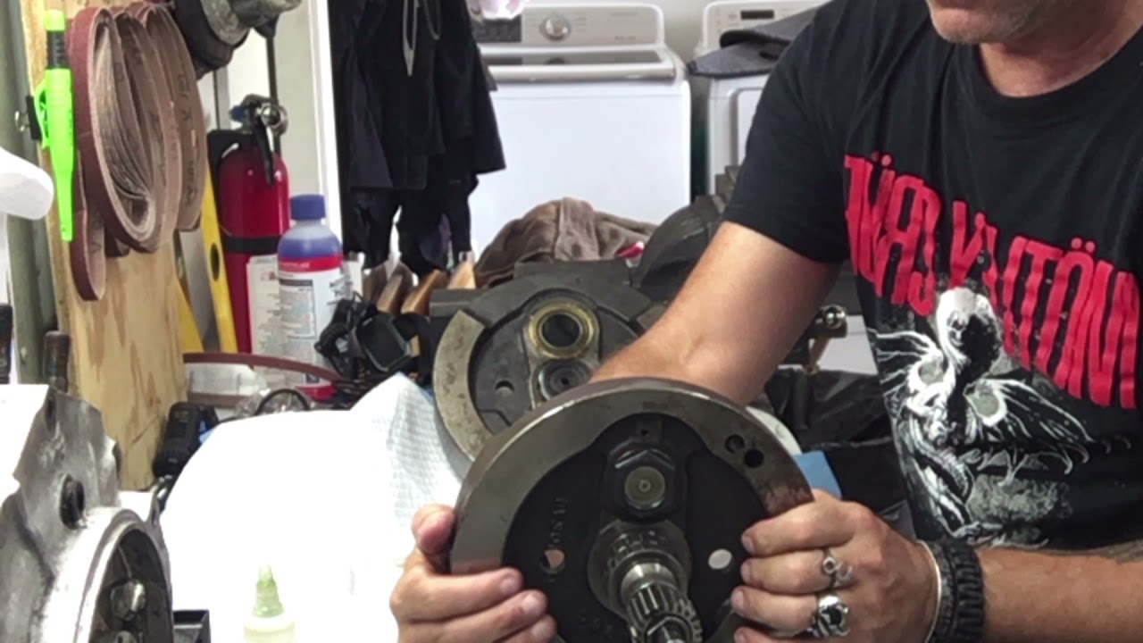 Pt. 2 Shovelhead flywheel, crank pin, rods assembly YouTube