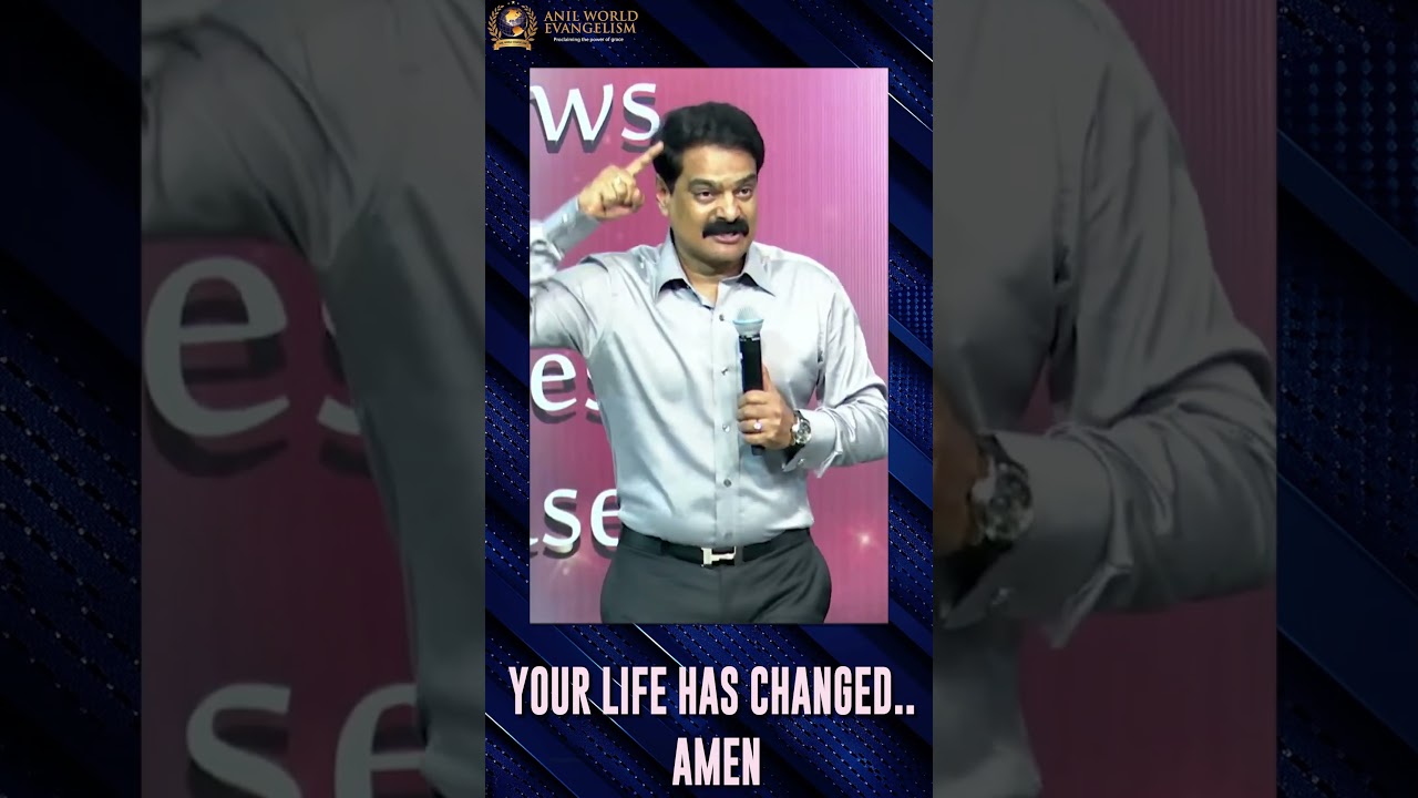 YOUR LIFE HAS CHANGED.. AMEN