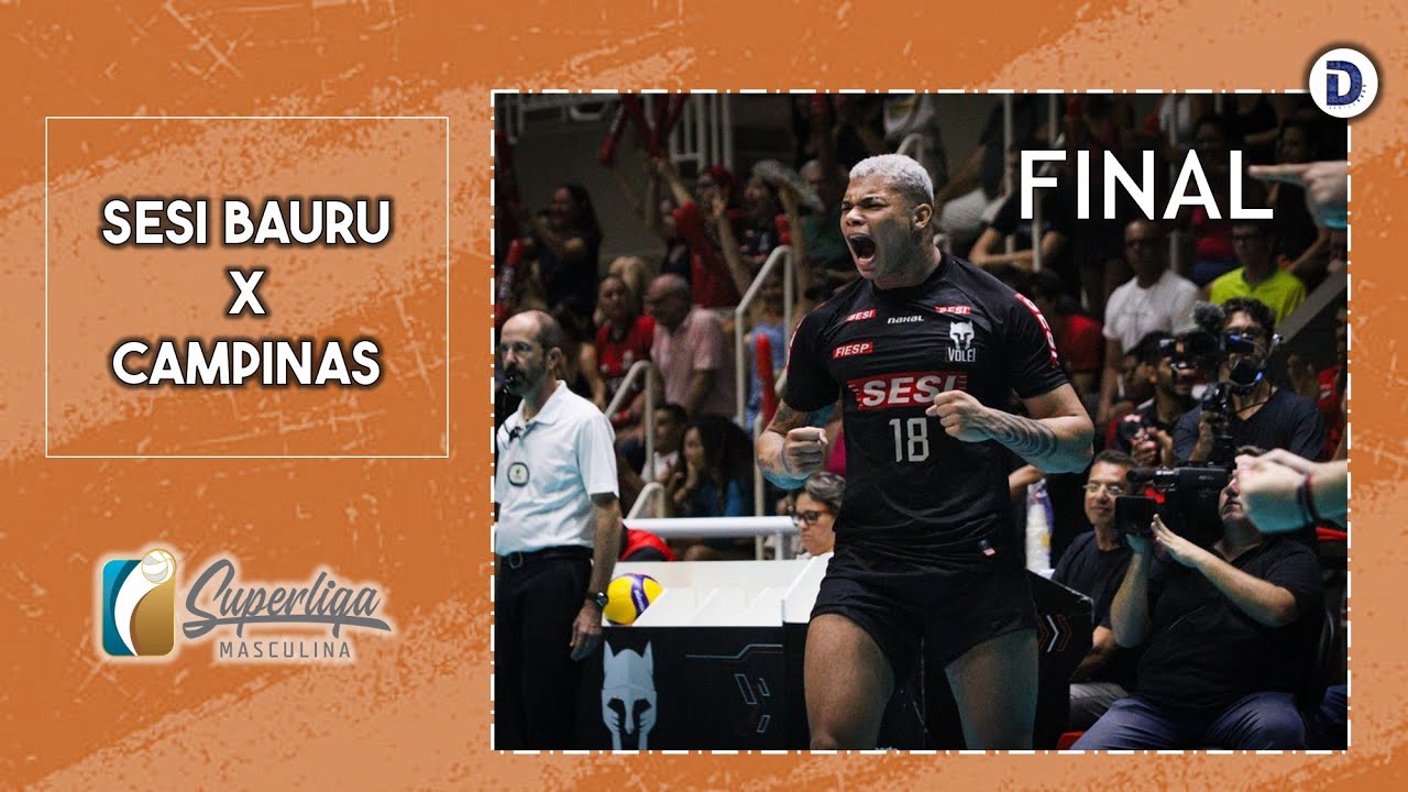 SESI Bauru x Campinas | FINAL | Melhores Momentos | Superliga Masculina ...