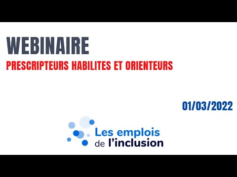 Open webinaire pour les prescripteurs - 01/03/2022