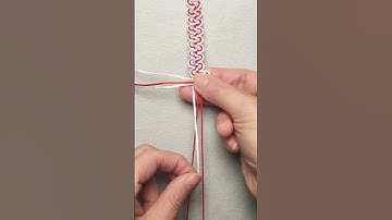 How to make simple Bracelet pulsera #diy #crafts #handmade#tutorial#friendshipbracelet #shortsvideo